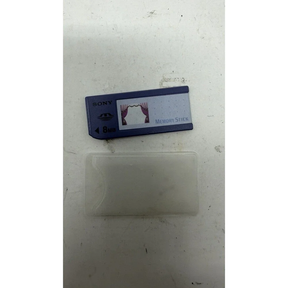 Genuine Sony Memory Stick 8MB MEGABYTE MSA-8A Camera Memory Card